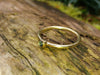 Aquamarine Tiny Gold  Ring