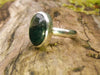 Silver Moss Agate Ring
