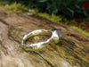 Rockface Raw Amethyst silver Ring