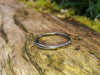 Oxidised silver tiny ring