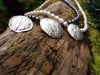Melt Grasses Pendants For Pearls Large, small irregular, small round