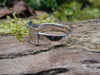 Sterling silver melt top ring