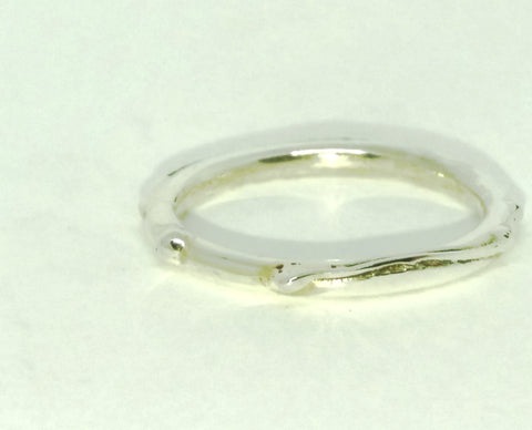 Wound Halo Ring size K