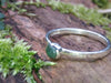 Moss Agate Sterling Silver Stacking Ring