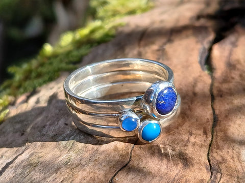 Blue Stones Stacking Set