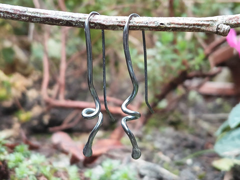 Tendril Drop Earrings