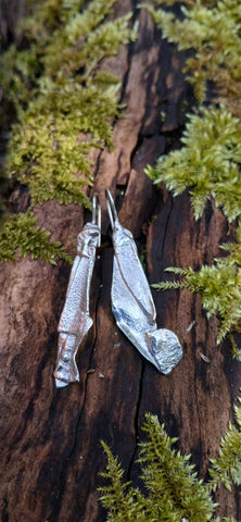 Molten Drop Earrings flat