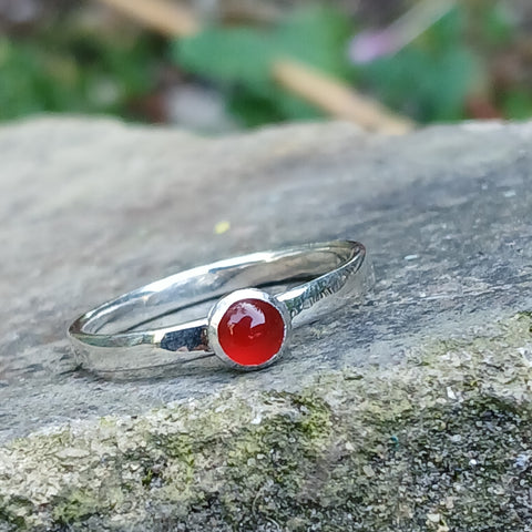 Slim Carnelian Stacker
