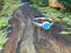 Blue Onyx stacking ring