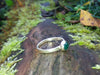 Green Agate stacking ring