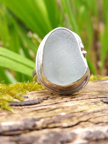 Seafoam Seaglass Ring