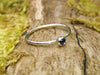 Tiny Iolite ring 