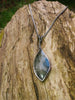 Labradorite bud drop pendant