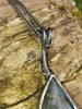 Labradorite bud drop pendant