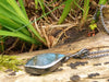 Labradorite bud drop pendant