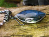 Labradorite Leaf Tendril Pendant