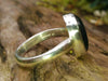 Silver Moss Agate Ring