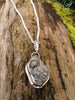 Beach Pebble Pendant on 18" chunky Spiga chain