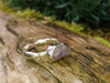 Rockface Raw Amethyst silver Ring