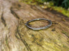 Oxidised silver tiny ring