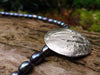 Melt Grasses Pendant For Pearls Large with black pearls