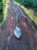 Labradorite Twig and Leaf pendant