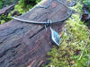 Labradorite tendril pendant