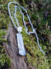 Long melt pendant on chain