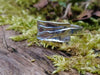 Sterling silver melt top ring