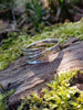 Sterling silver melt top ring
