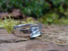 Sterling silver melt top ring