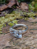 Bend don't break sterling silver ring