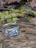 Bend don't break sterling silver ring