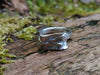 Bend don't break sterling silver ring