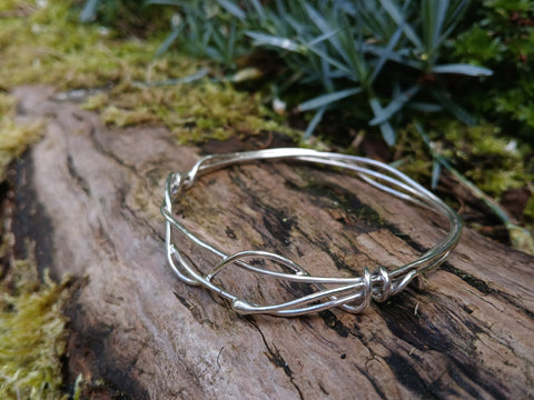 Tendril Tangle Bangle Large