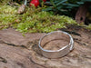Sterling silver rock textured ring