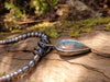 Tendril Bud Drop Pendant on Pearls