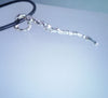 Sterling silver magic wand pendant