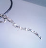 Sterling silver wand pendant