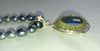 Handmade silver rockpools pendant