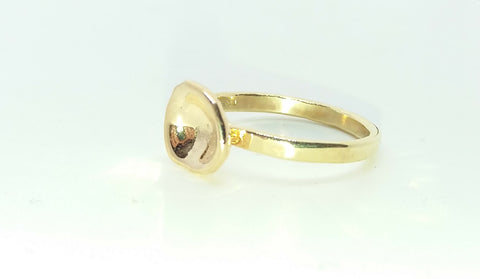 Gold Waterflower Ring