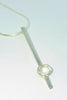 Handmade sterling silver pendant