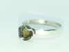 Black Waterflower Ring