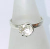 Sterling silver water flower ring
