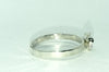 Handmade sterling silver flower ring