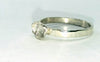 Handmade sterling silver flower ring
