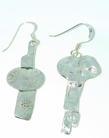 Asymeyric Melt Drop Earrings