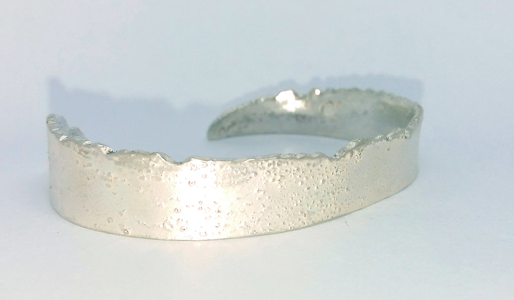 Sterling silver landscape bracelet