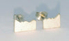 Tiny Rockface Landscape Stud Earrings