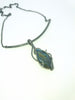 Labradorite Leaf pendant